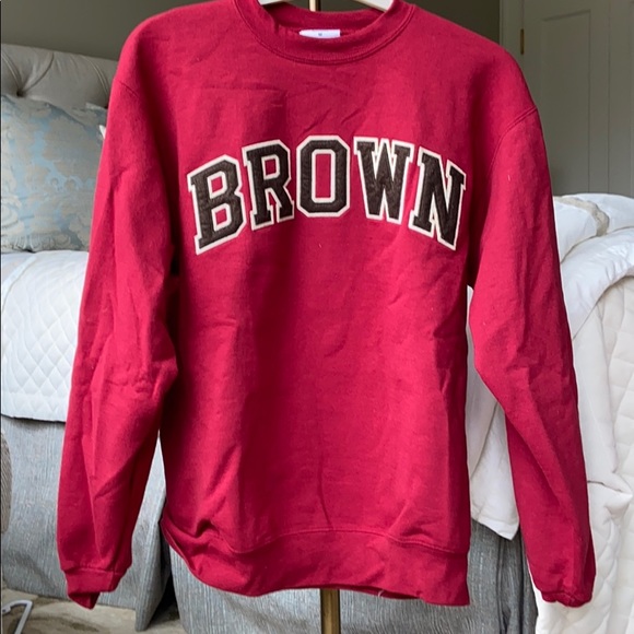 Brown University Champion Red Pullover 